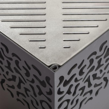 Preview: FEU DU JARDIN Gartenfeuer CARRE 750 Schwarz